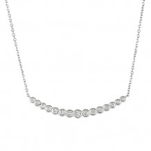 Jewelmi Custom 14k White Gold Diamond Necklace