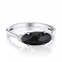 Tacori Sterling Silver Horizon Shine Diamond and Gemstone Men's Ring - SR22319
