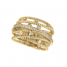 Jewelmi Custom 14k Yellow Gold Diamond Ring