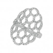 Jewelmi Custom 14k White Gold Diamond Ring