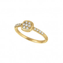 Jewelmi Custom 14k Yellow Gold Diamond Ring