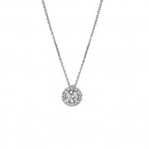 Jewelmi Custom 14k White Gold Diamond Necklace