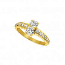 Jewelmi Custom 14k Yellow Gold Diamond Ring