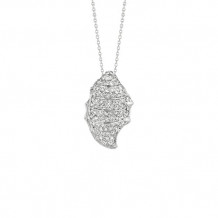 Jewelmi Custom 14k White Gold Diamond Necklace