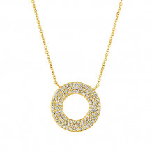 Jewelmi Custom 14k Yellow Gold Diamond Necklace