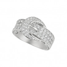 Jewelmi Custom 14k White Gold Diamond Ring