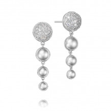 Tacori Sterling Silver Sonoma Mist Diamond Drop Earring - SE207
