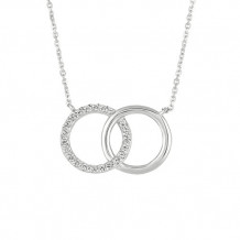 Jewelmi Custom 14k White Gold Diamond Necklace