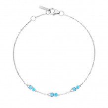 Tacori Sterling Silver Petite Gemstones Women's Bracelet - SB23148