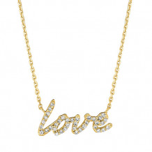 Jewelmi Custom 14k Yellow Gold Diamond Necklace