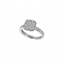 Jewelmi Custom 14k White Gold Diamond Ring