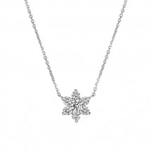 Jewelmi Custom 14k White Gold Diamond Necklace