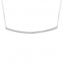 Jewelmi Custom 14k White Gold Diamond Necklace