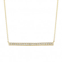 Jewelmi Custom 14k Yellow Gold Diamond Necklace