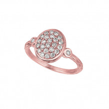 Jewelmi Custom 14k Rose Gold Diamond Ring