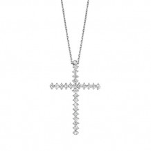 Jewelmi Custom 14k White Gold Diamond Necklace