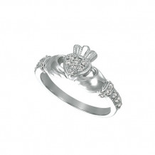 Jewelmi Custom 14k White Gold Diamond Ring