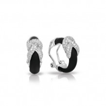 Belle Etoile Ariadne Black Earrings