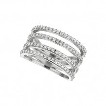 Jewelmi Custom 14k White Gold Diamond Ring