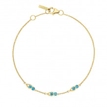 Tacori 14k Yellow Gold Petite Gemstones Women's Bracelet - SB23133FY