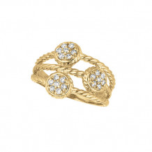 Jewelmi Custom 14k Yellow Gold Diamond Ring