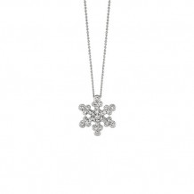 Jewelmi Custom 14k White Gold Diamond Necklace