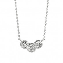 Jewelmi Custom 14k White Gold Diamond Necklace
