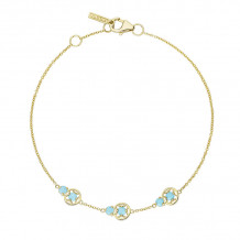 Tacori 14k Yellow Gold Petite Gemstones Women's Bracelet - SB22948FY