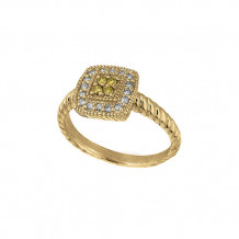 Jewelmi Custom 14k Yellow Gold Diamond Ring