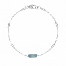 Tacori Sterling Silver Horizon Shine Gemstone Women's Bracelet - SB22538