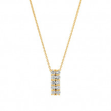 Jewelmi Custom 14k Yellow Gold Diamond Necklace