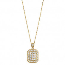 Jewelmi Custom 14k Yellow Gold Diamond Necklace