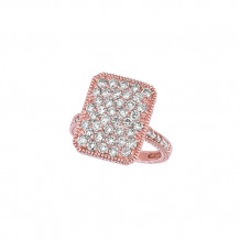 Jewelmi Custom 14k Rose Gold Diamond Ring