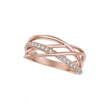 Jewelmi Custom 14k Rose Gold Diamond Ring