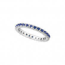 Jewelmi Custom 14k White Gold Sapphire Ring