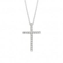 Jewelmi Custom 14k White Gold Diamond Necklace