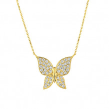 Jewelmi Custom 14k Yellow Gold Diamond Necklace