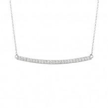 Jewelmi Custom 14k White Gold Diamond Necklace