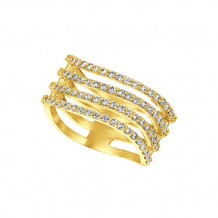Jewelmi Custom 14k Yellow Gold Diamond Ring