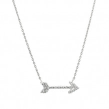 Jewelmi Custom 14k White Gold Diamond Necklace