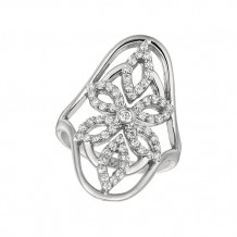 Jewelmi Custom 14k White Gold Diamond Ring