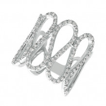 Jewelmi Custom 14k White Gold Diamond Ring