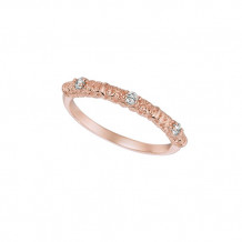 Jewelmi Custom 14k Rose Gold Diamond Ring