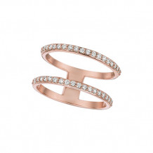 Jewelmi Custom 14k Rose Gold Diamond Ring