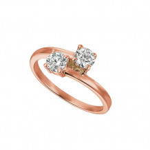 Jewelmi Custom 14k Rose Gold Diamond Ring