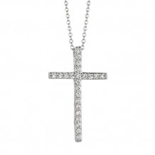 Jewelmi Custom 14k White Gold Diamond Necklace