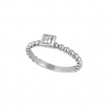 Jewelmi Custom 14k White Gold Diamond Ring