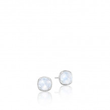 Tacori Sterling Silver Gemma Bloom Gemstone Stud Earring - SE15403