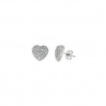 Jewelmi Custom 14k White Gold Diamond Earrings