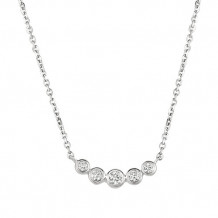Jewelmi Custom 14k White Gold Diamond Necklace